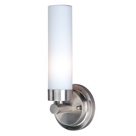 Cilandro 1-Light 4.75 Wide Satin Nickel Wall Sconce